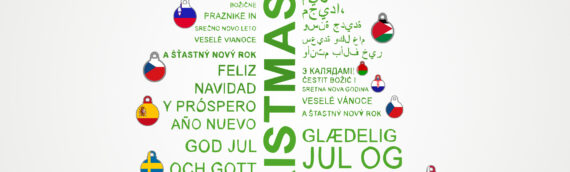 Christmas greetings in 40 languages!