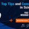 Join our Science Writing Webinar: Top Tips and Common Mistakes in Scientific Writing