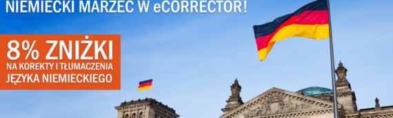 Niemiecki Marzec w eCORRECTOR!