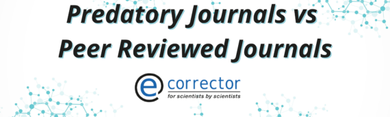Predatory Journals vs Peer Reviewed Journals
