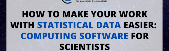 How to Make Your Work with Statistical Data Easier: Computing Software for Scientists